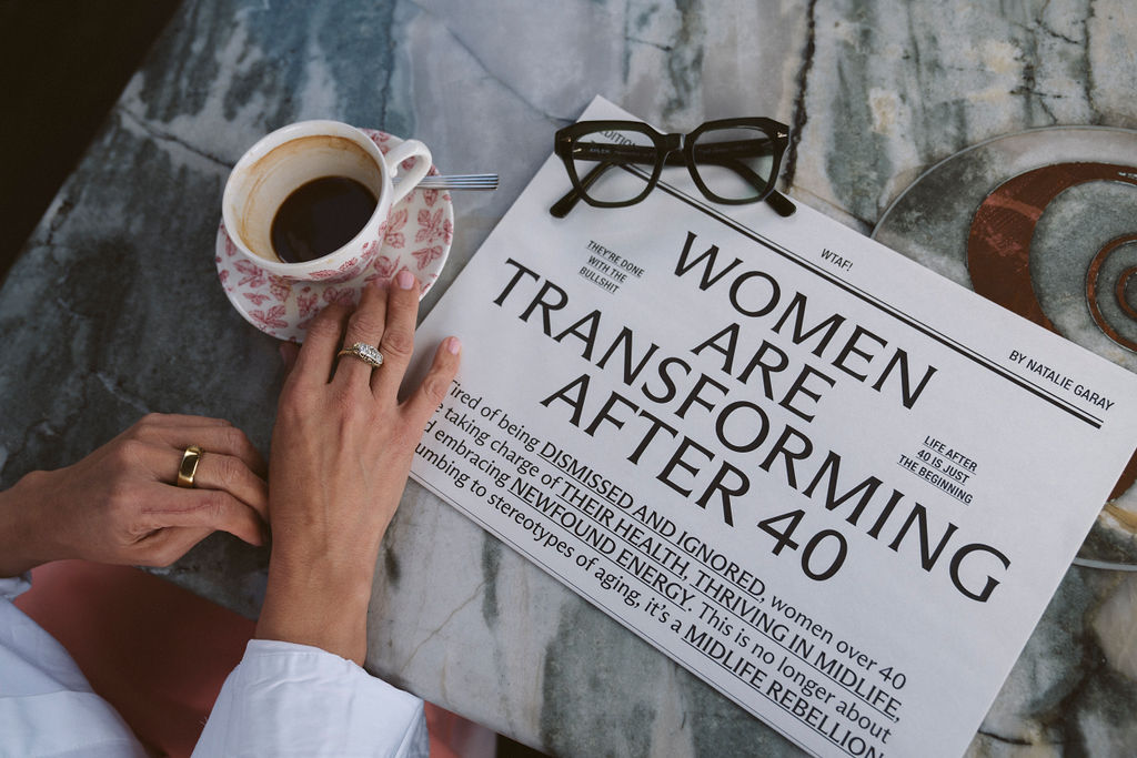 Women are transforming after 40.
